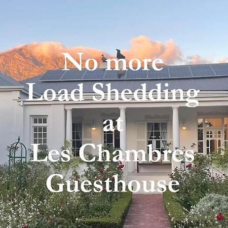 Les Chambres Guest House Franschhoek Eksteriør bilde